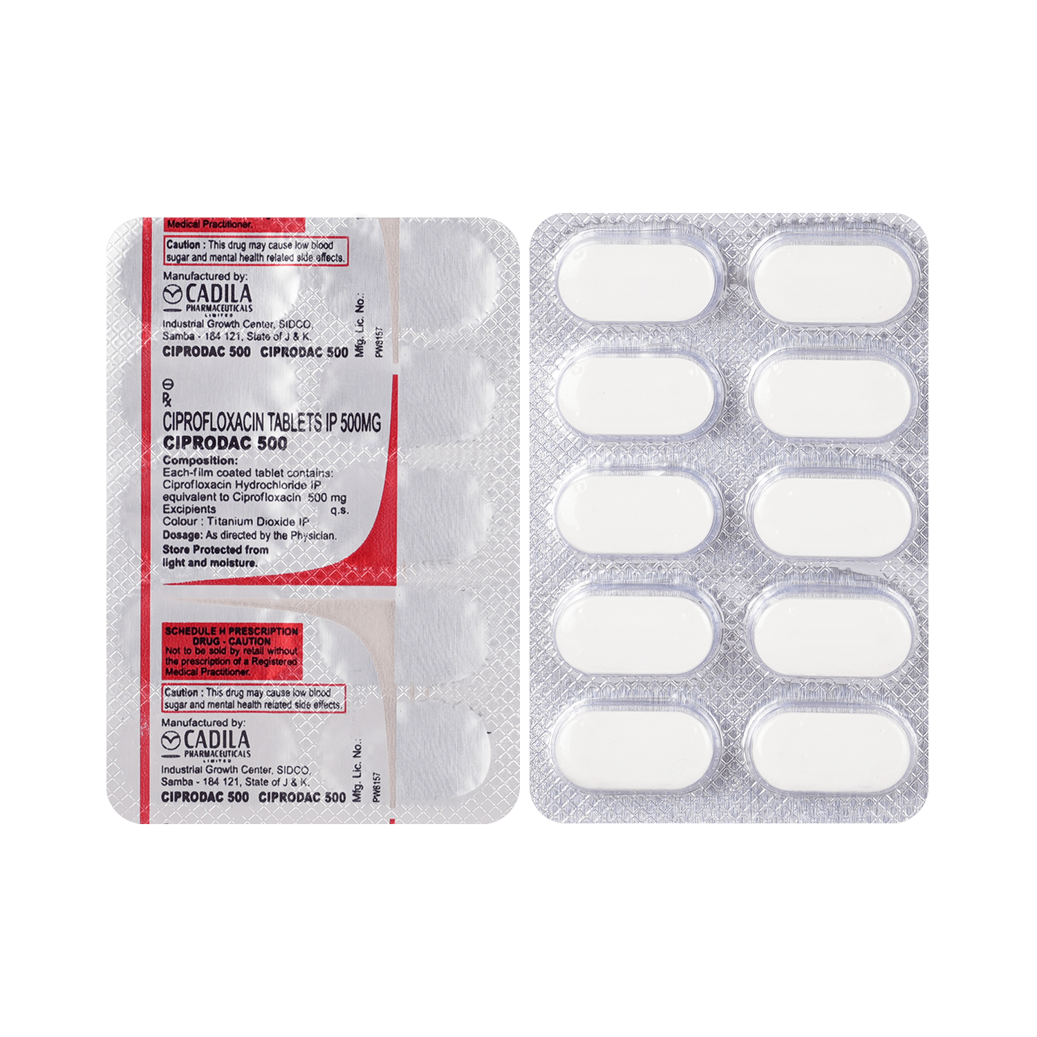Ciprodac 500 Tablet - Image 1