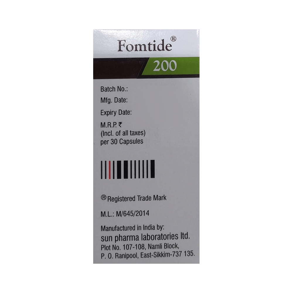 Fomtide 200 Octacap - Image 4