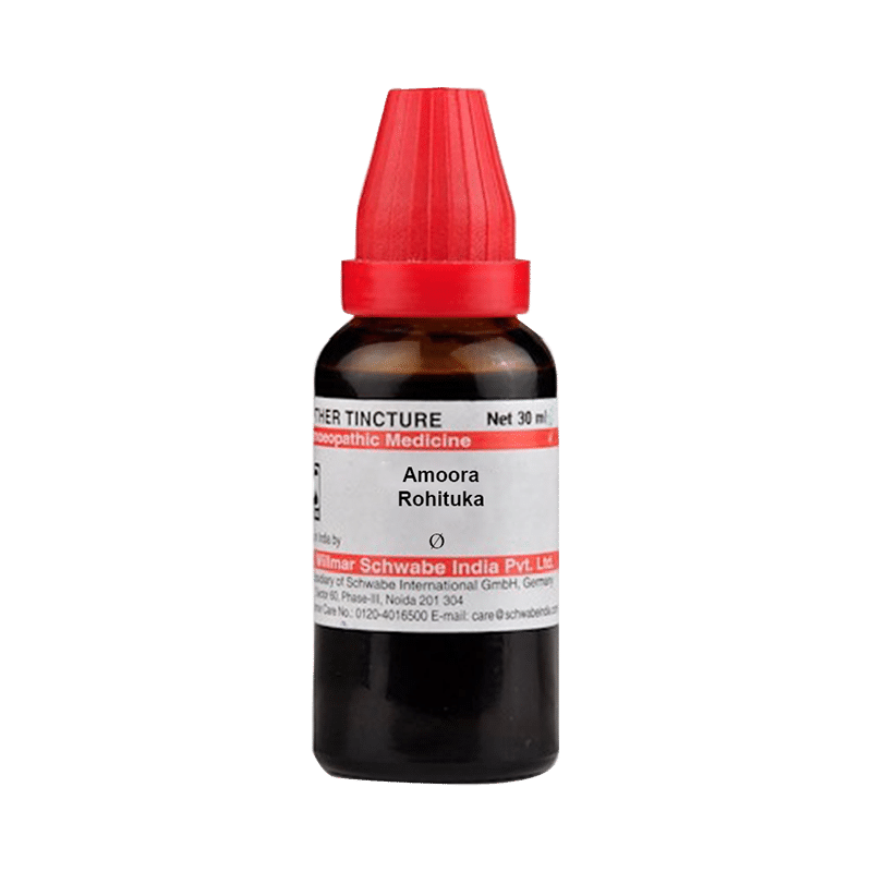 Dr Willmar Schwabe India Amoora Rohituka Mother Tincture Q