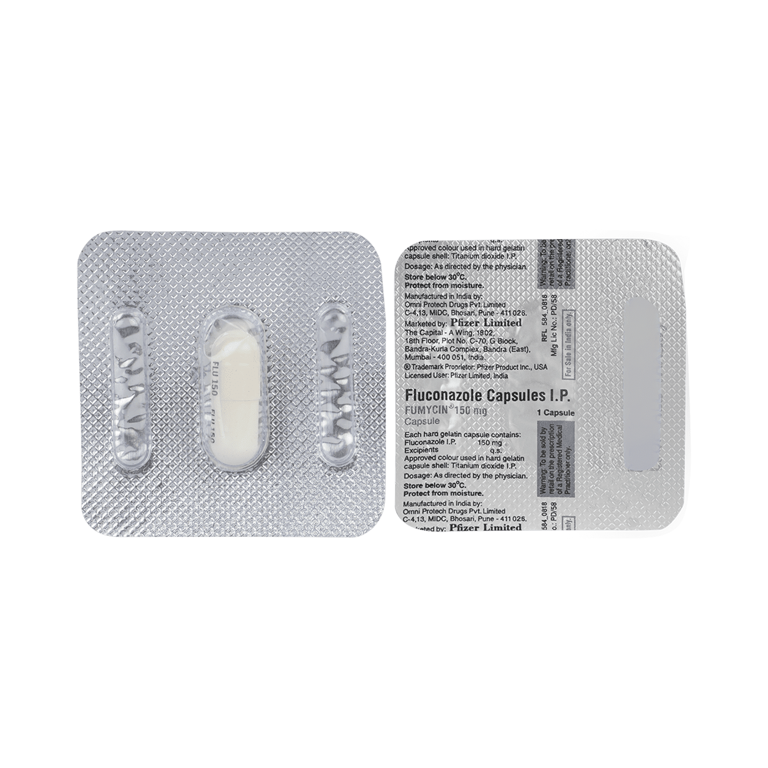 Fumycin 150mg Capsule