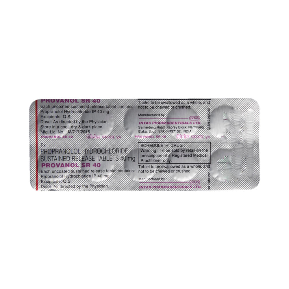 Provanol SR 40 Tablet - Image 5