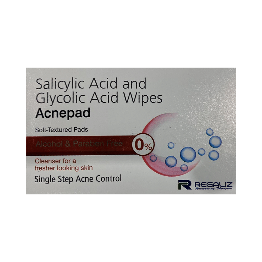 Acnepad Salicylic Acid & Glycolic Acid Wipes - Image 1