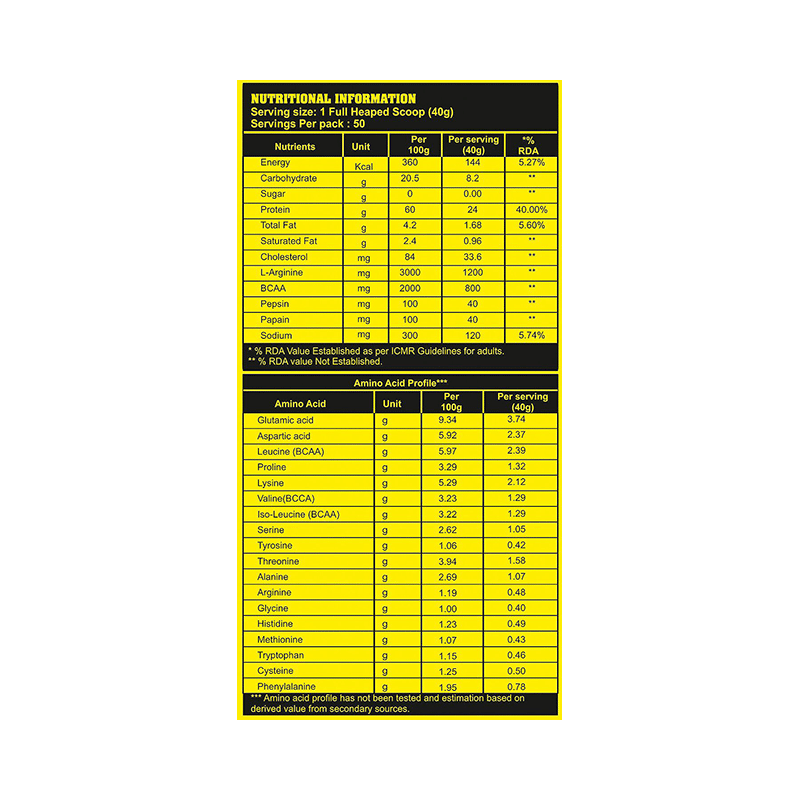 Absolute Nutrition Whey Nitrox Chocolate - Image 4