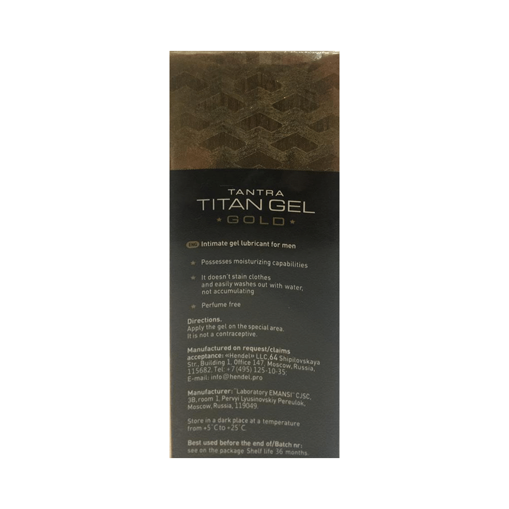 Gizmoswala Titan Gel Gold | Immunity Enhancer for Stamina Boost | Promotes Maximum Comfort & Hydration - Image 2