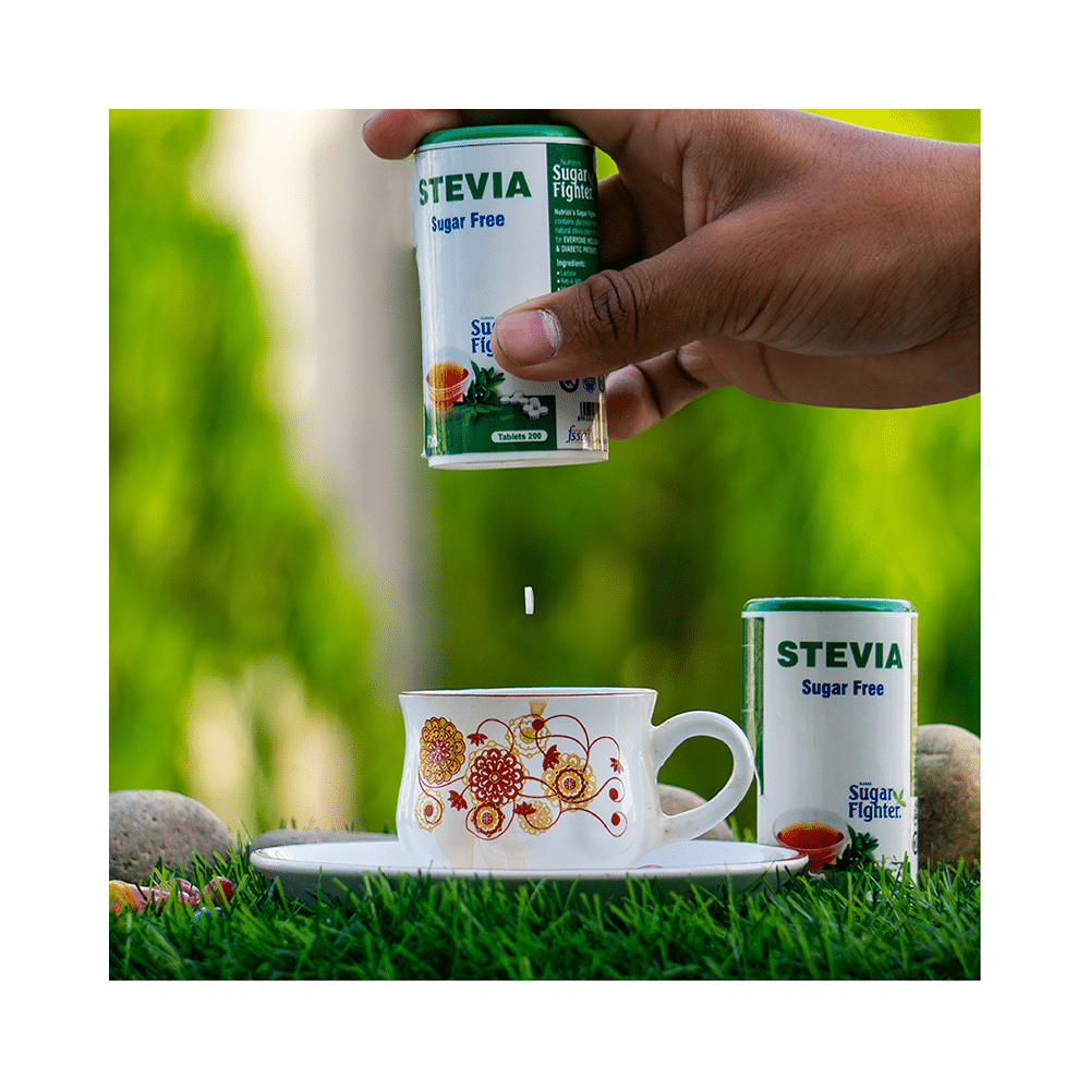 Sugar Fighter Stevia Sugar Free Pack With Liquid Sweetener 30ml Free - Image 5
