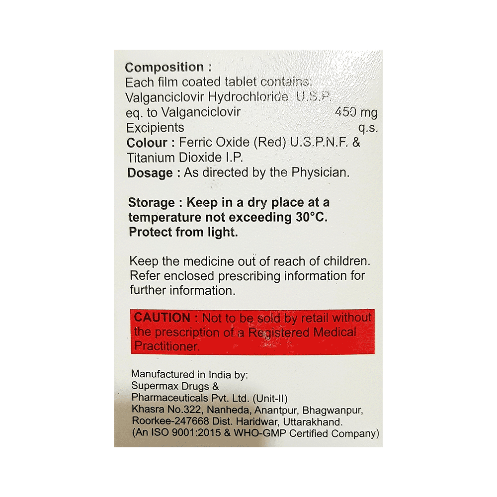 Valg-Vir 450 Tablet - Image 2