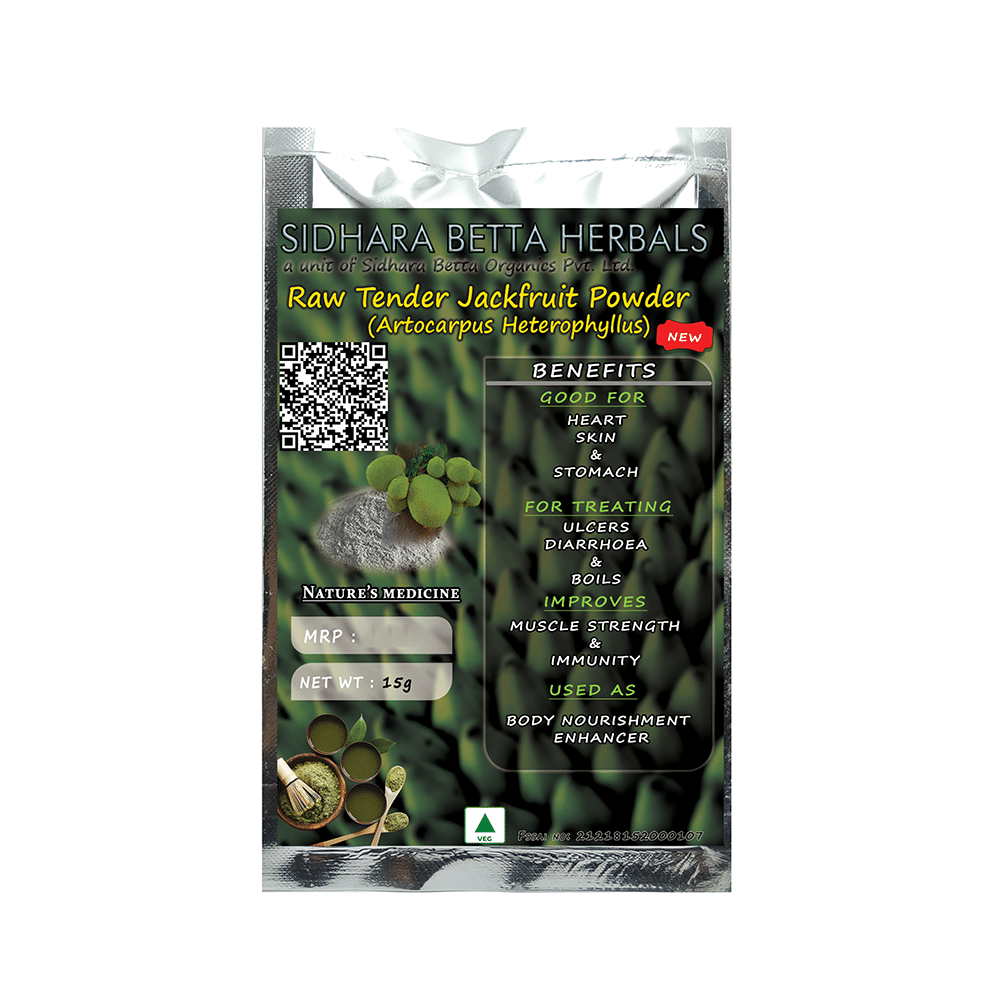 Sidhara Betta Herbals Raw Tender Jackfruit Powder - Image 1