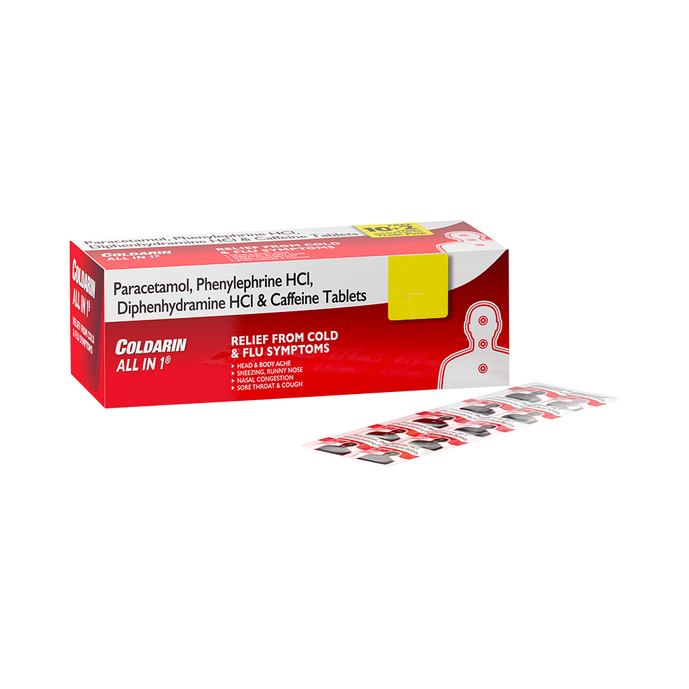 Coldarin All in 1 Tablet - Image 3
