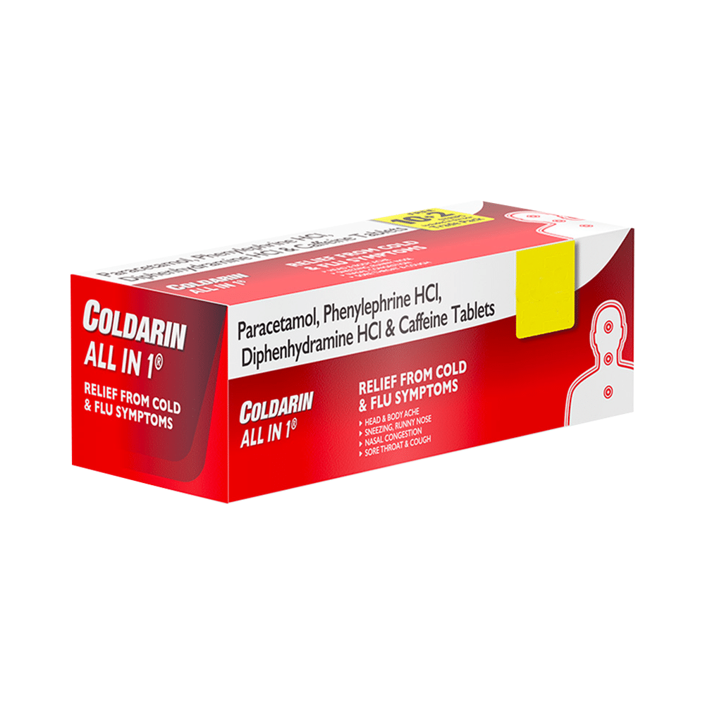 Coldarin All in 1 Tablet - Image 1