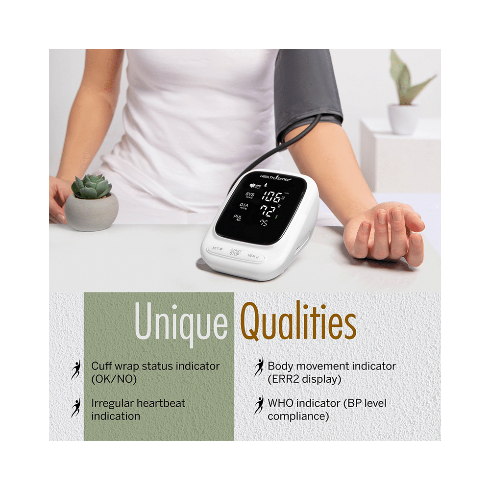 HealthSense BP144 Heart-Mate Digital BP Monitor - Image 5