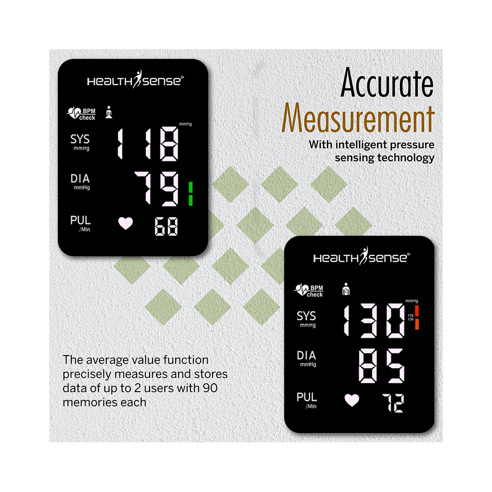 HealthSense BP144 Heart-Mate Digital BP Monitor - Image 6