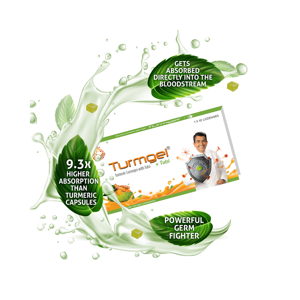 Turmgel Turmeric Lozenges (10 Each) with Tulsi - Image 3