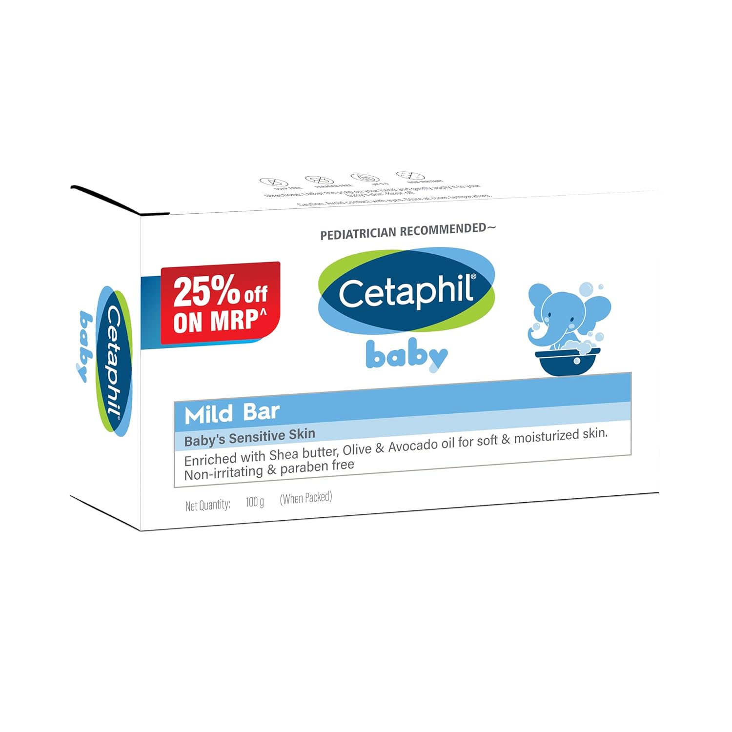 Cetaphil Baby Mild Bar - Image 1