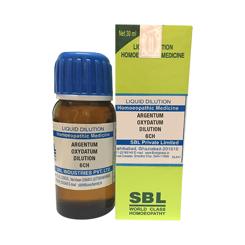SBL Argentum Oxydatum Dilution 6 CH - Image 1