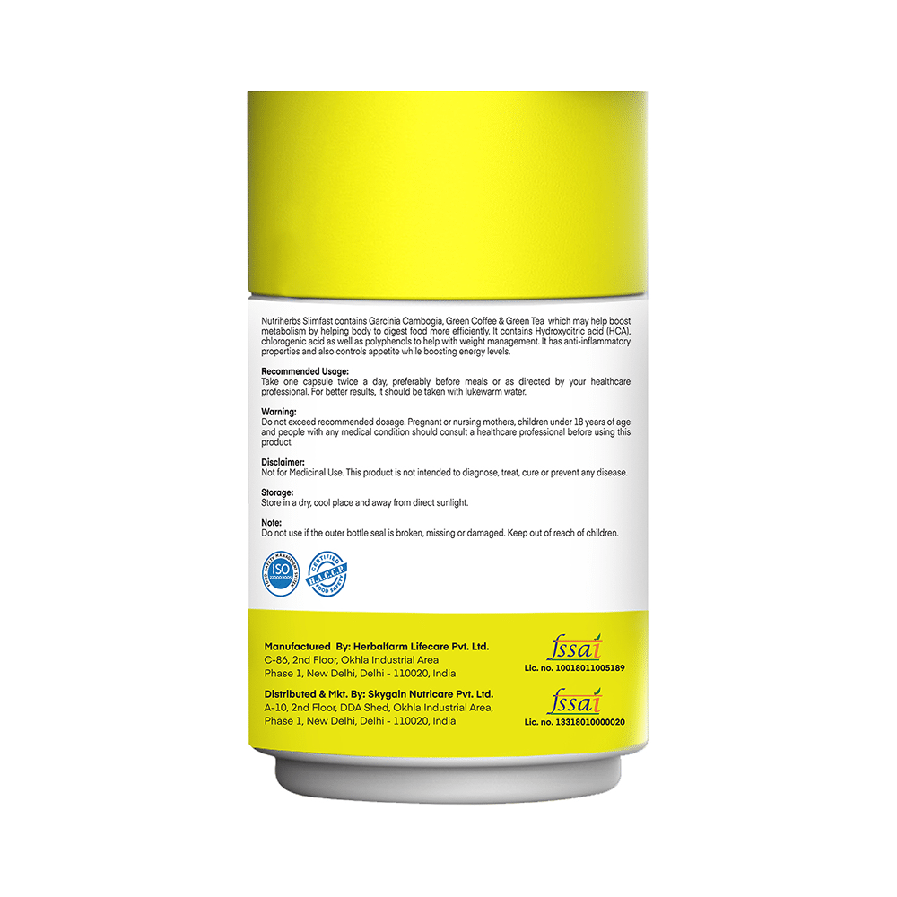 Nutriherbs Slimfast Veggie Capsule - Image 3