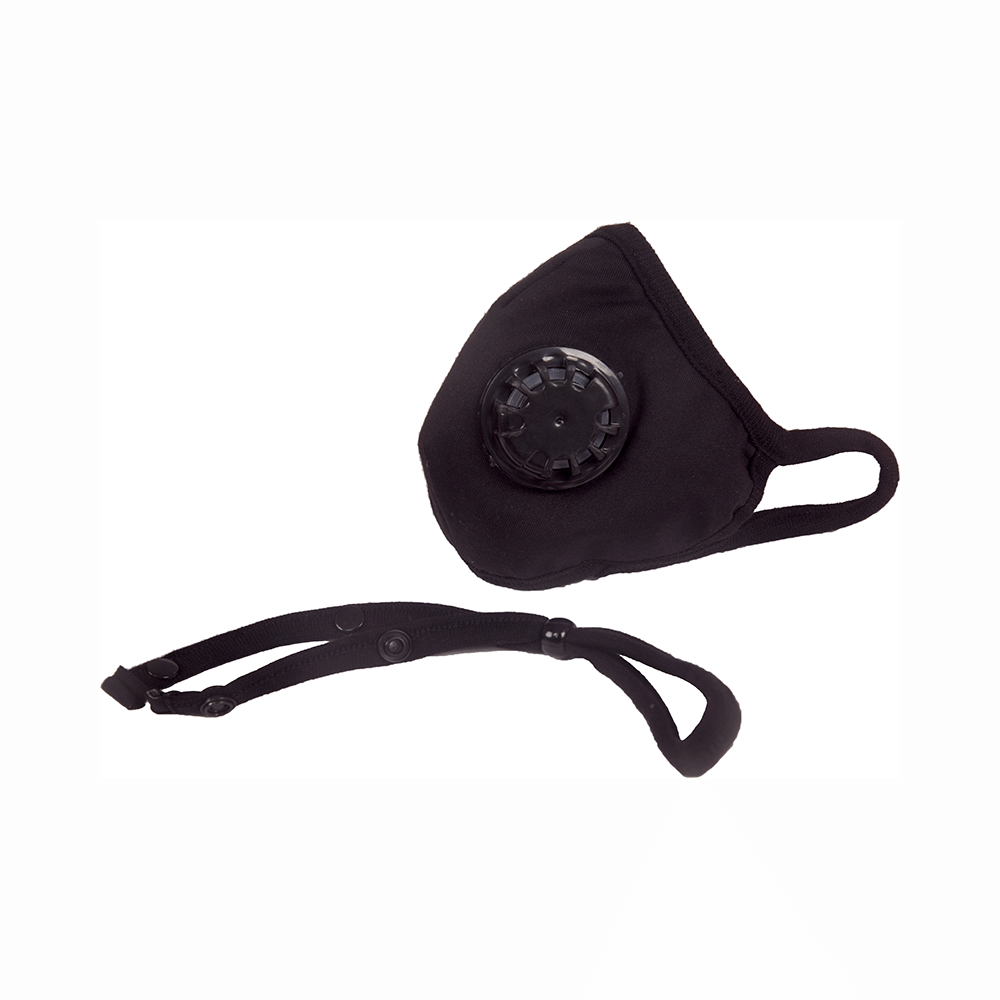 Advind Healthcare Black Military Grade N99 Face Mask for Kids with Single Breathing Valve - Image 4