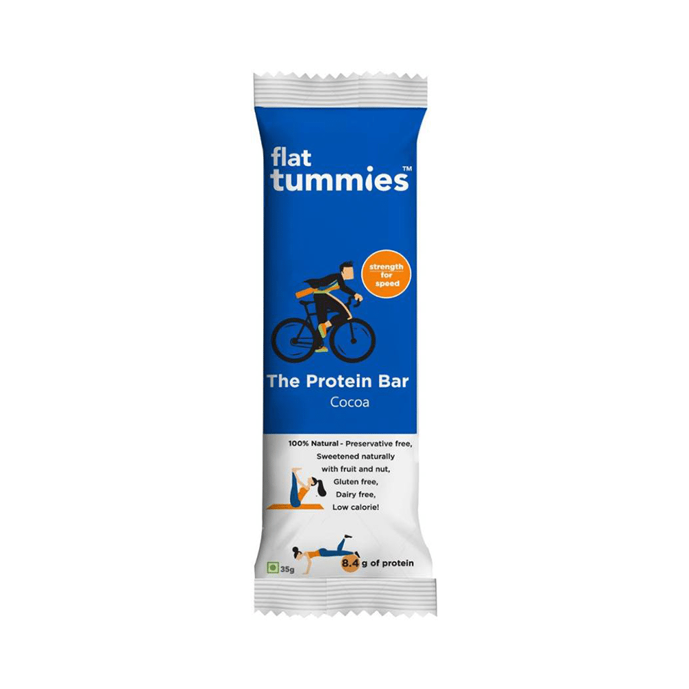 Flat Tummies Protein Bar (35gm Each) Cocoa