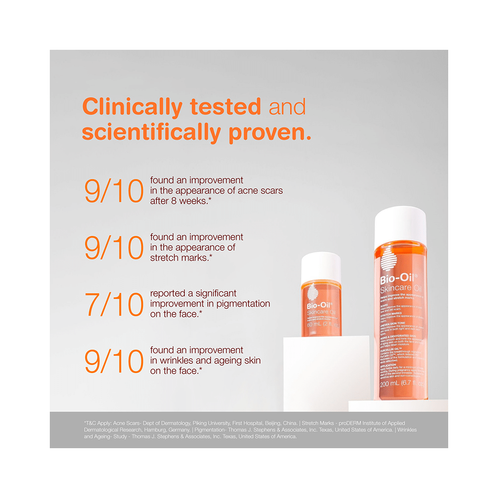 Bio-Oil Combo Pack of Skincare Oil 200ml & Skincare Oil 60ml - Image 6