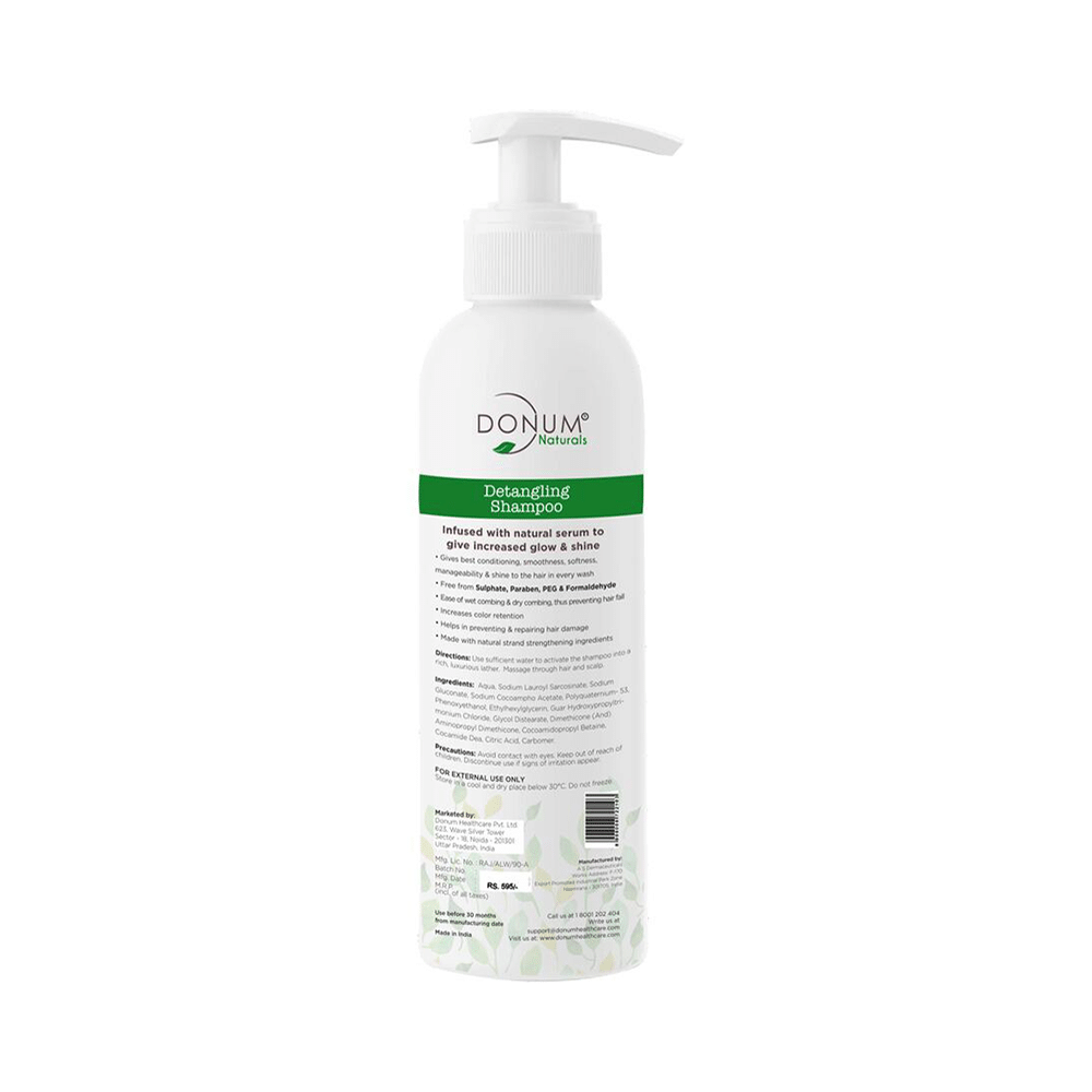 Donum Naturals Combo Pack of Detangling Shampoo and Radiant Cream - Image 7
