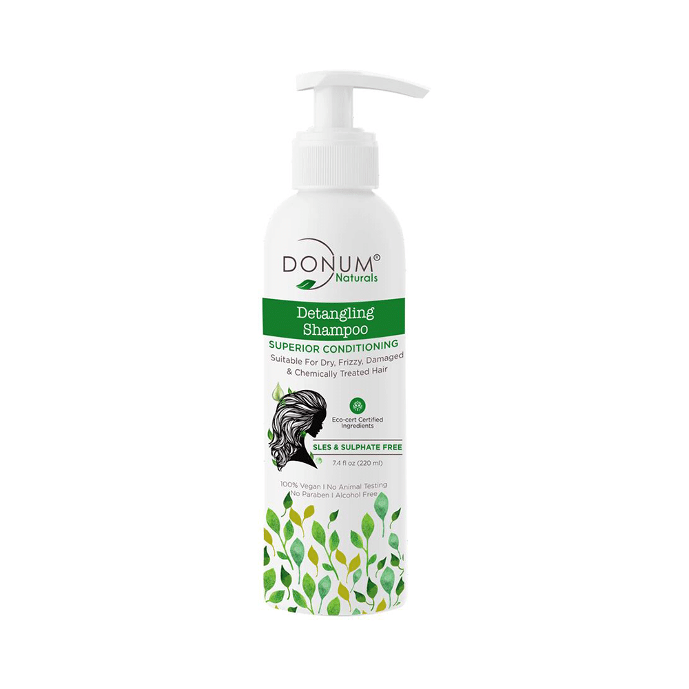 Donum Naturals Combo Pack of Detangling Shampoo and Radiant Cream - Image 6