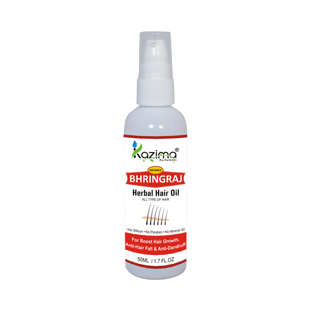 Kazima Advance Bhringraj Herbal Hair Oil - Image 1