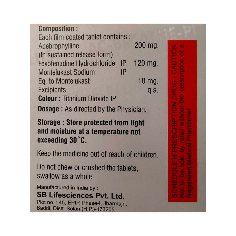 AC-Breathe-Plus Tablet SR - Image 2
