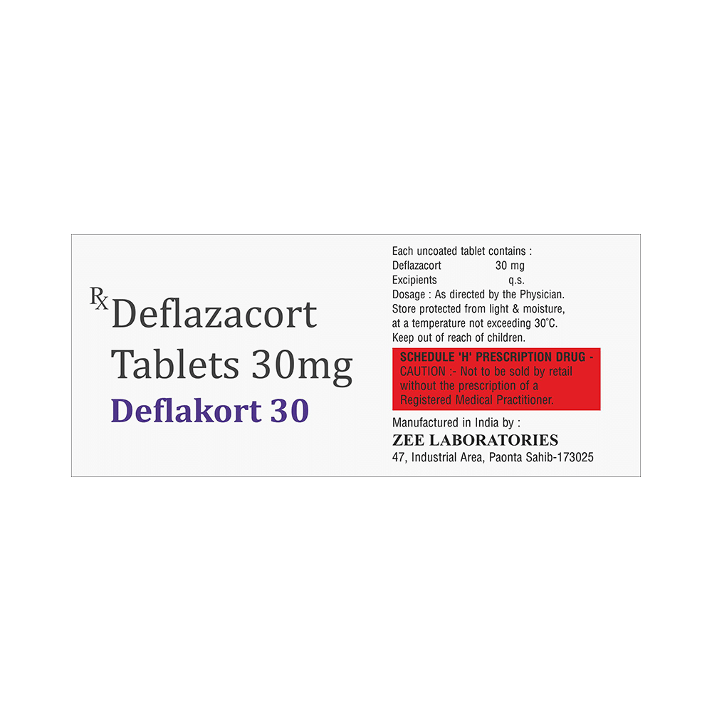 Deflakort 30 Tablet - Image 2