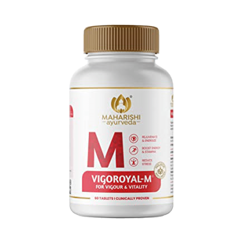 Maharishi Ayurveda Vigoroyal-M Tablet | For Vigour & Vitality - Image 1