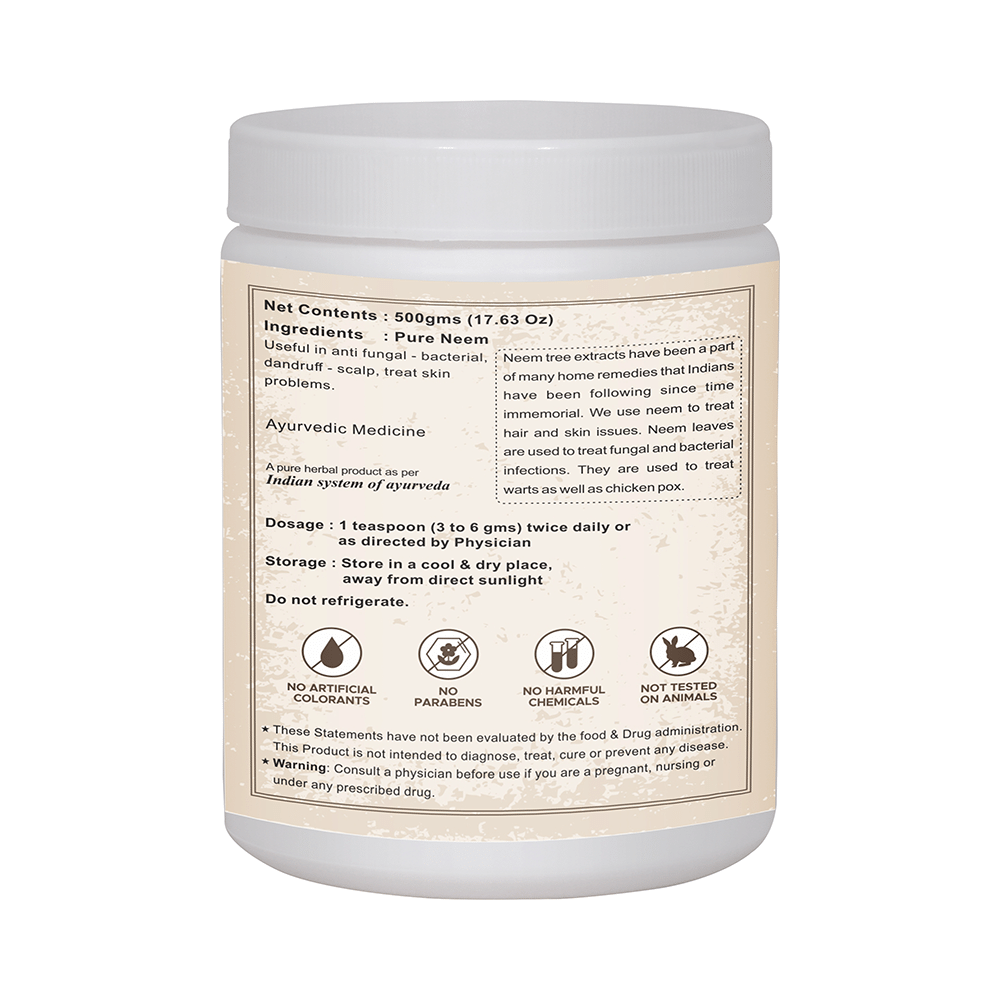 Sri Nature Ayur Neem Powder - Image 2