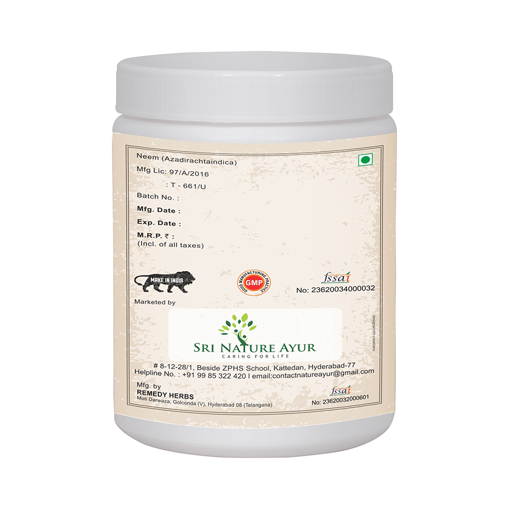 Sri Nature Ayur Neem Powder - Image 3