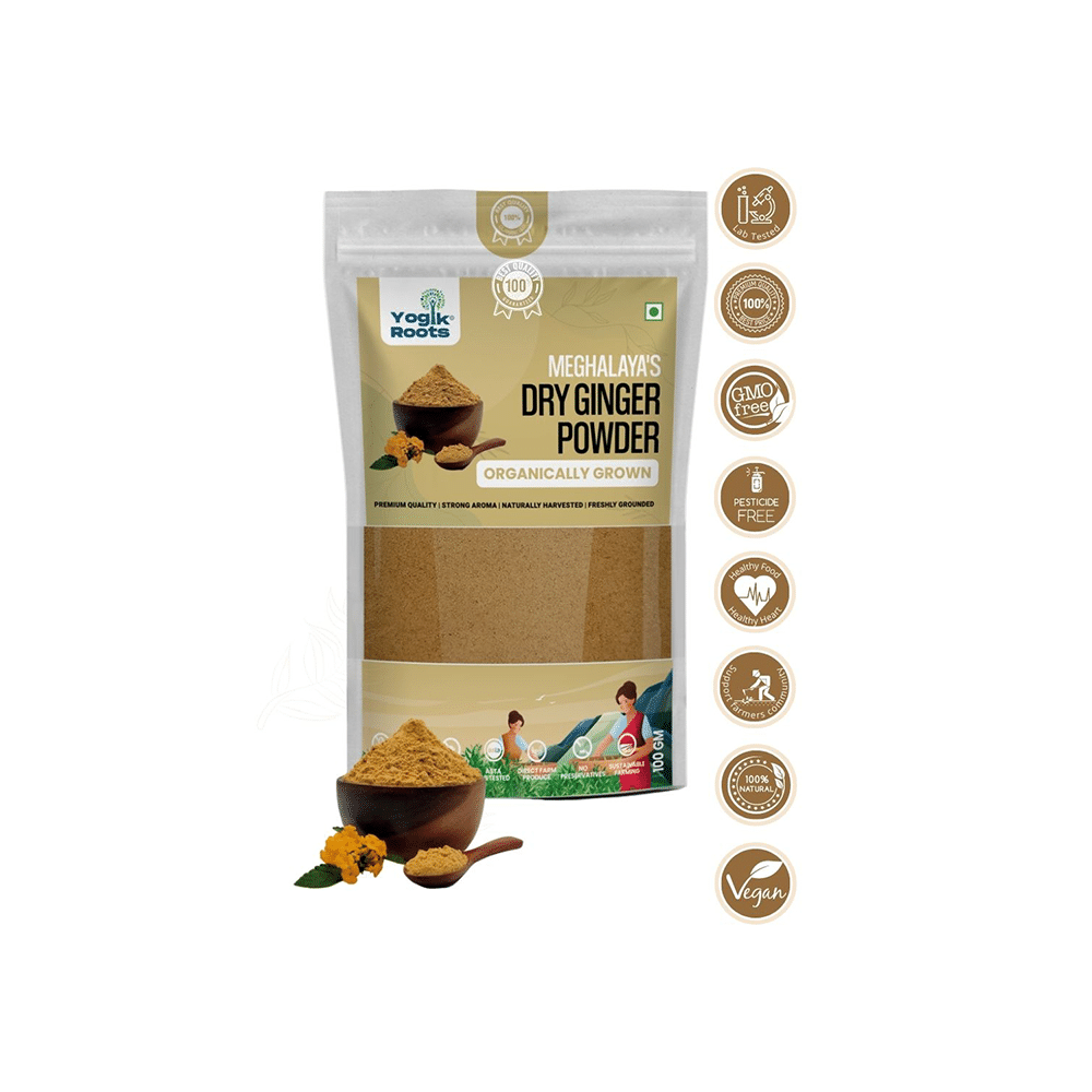 Yogik Roots Meghalaya's Dry Ginger Powder - Image 5