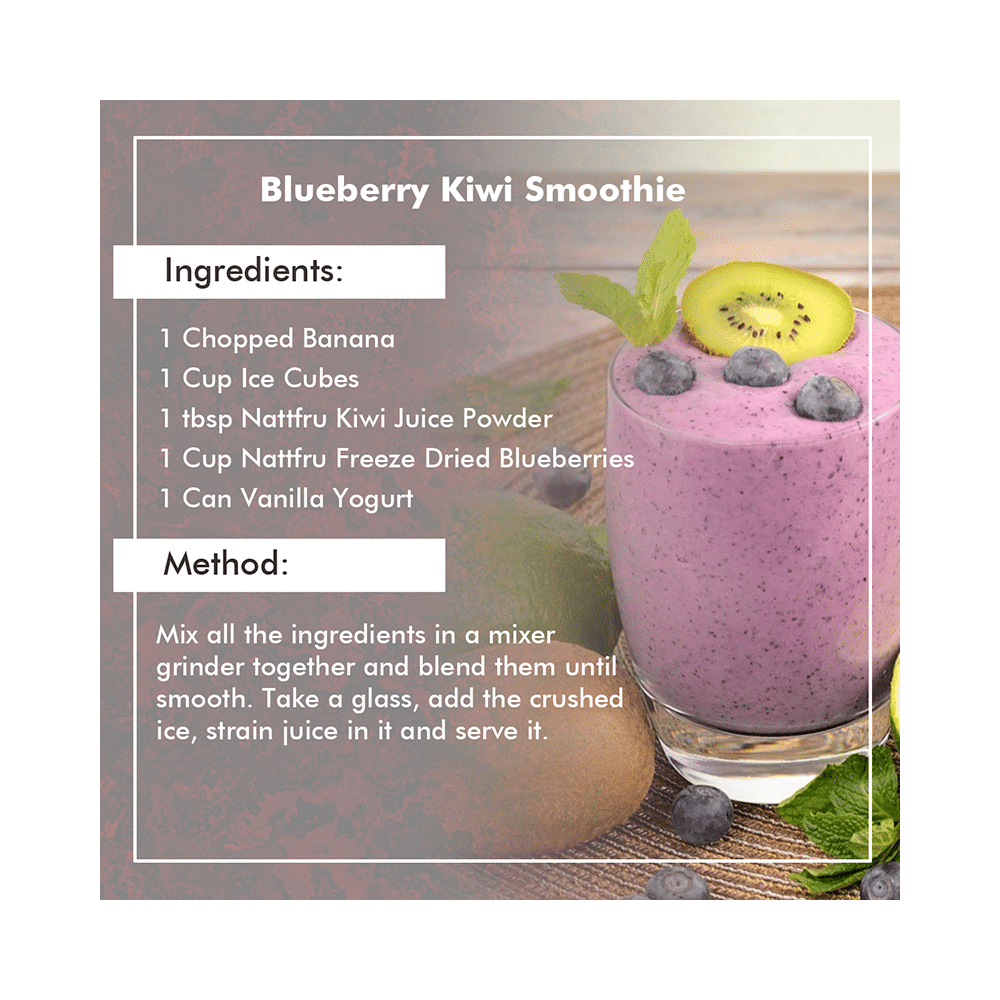 Nattfru Kiwi Fruit Juice Powder Sachet (15gm Each) - Image 6