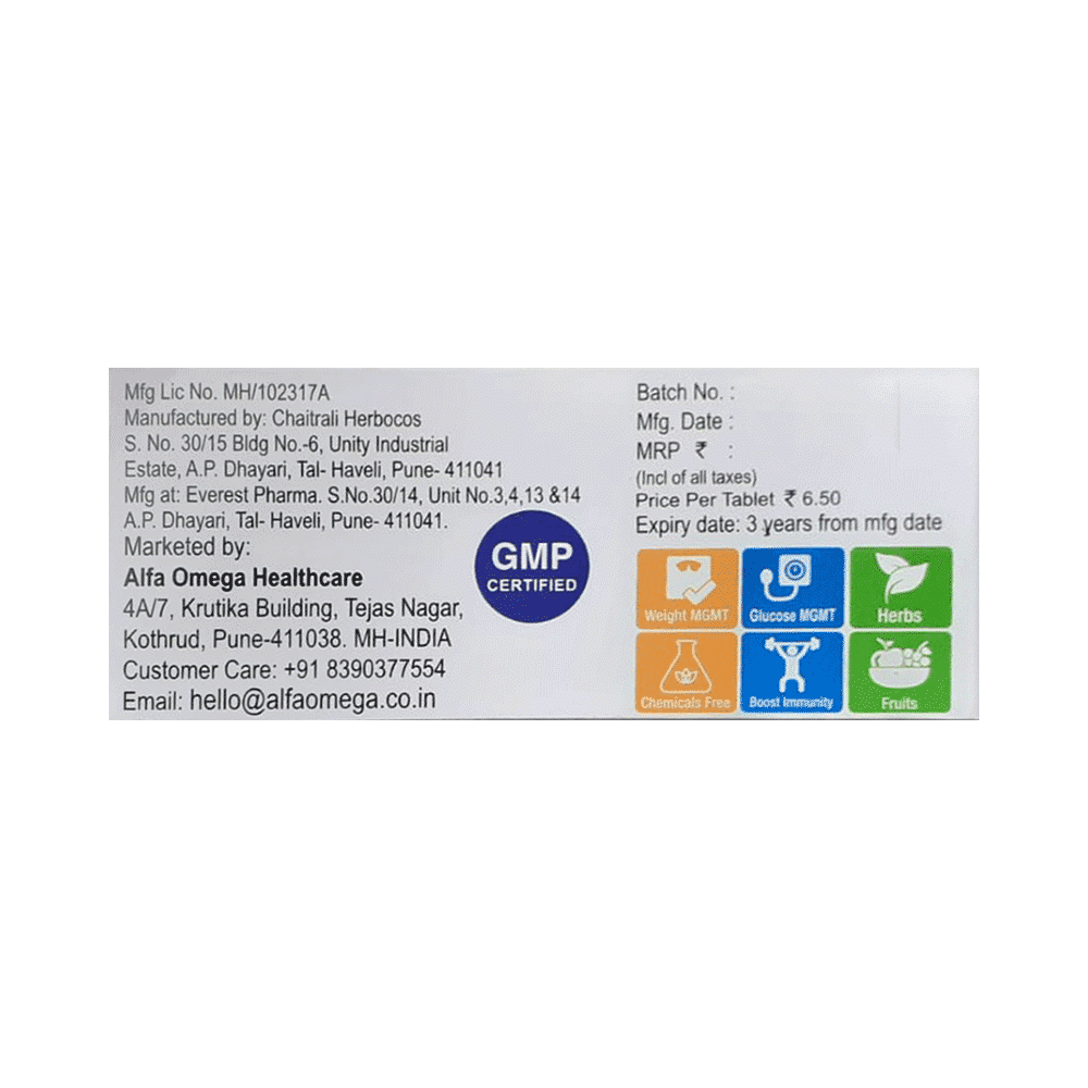 Gymnex Glucose Optimizer Tablet (100 Each) - Image 3