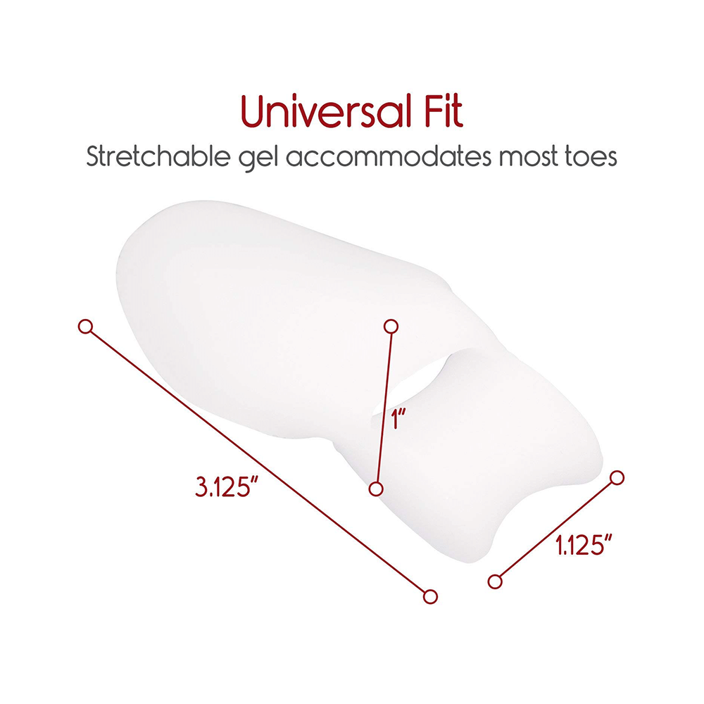 Skudgear Gel Big Toe Bunion Guards & Toe Spreaders Bunion Pads - Image 3