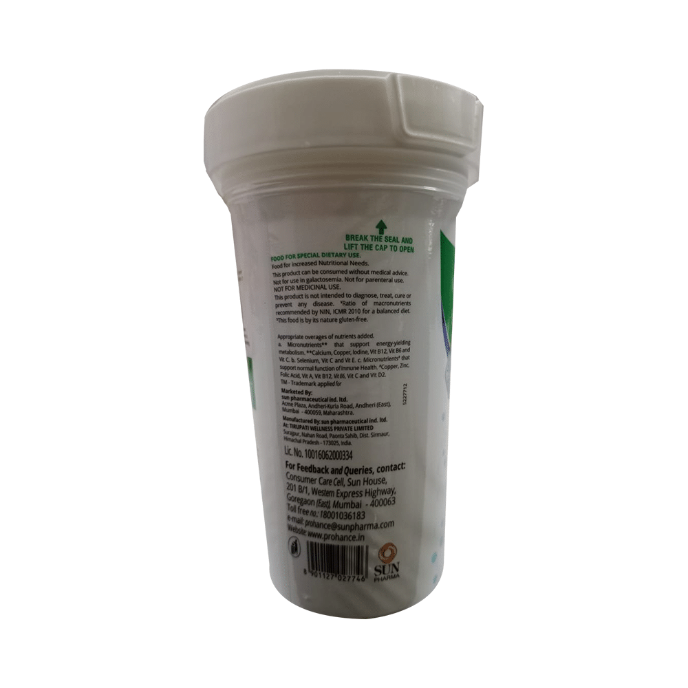 Prohance Complete Drink for Energy, Muscle Growth & Immunity | Flavour Powder Vanilla - Image 3