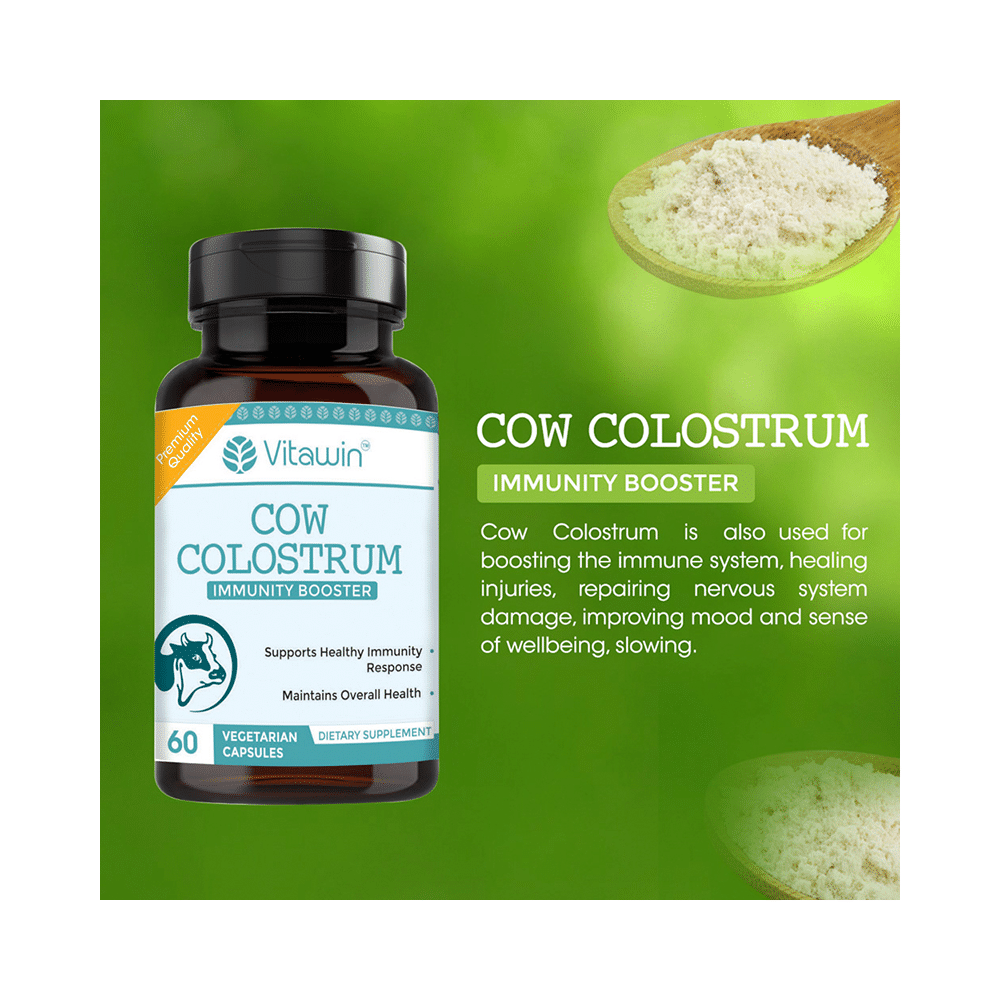 Vitawin Cow Colostrum Vegetarian Capsule - Image 4