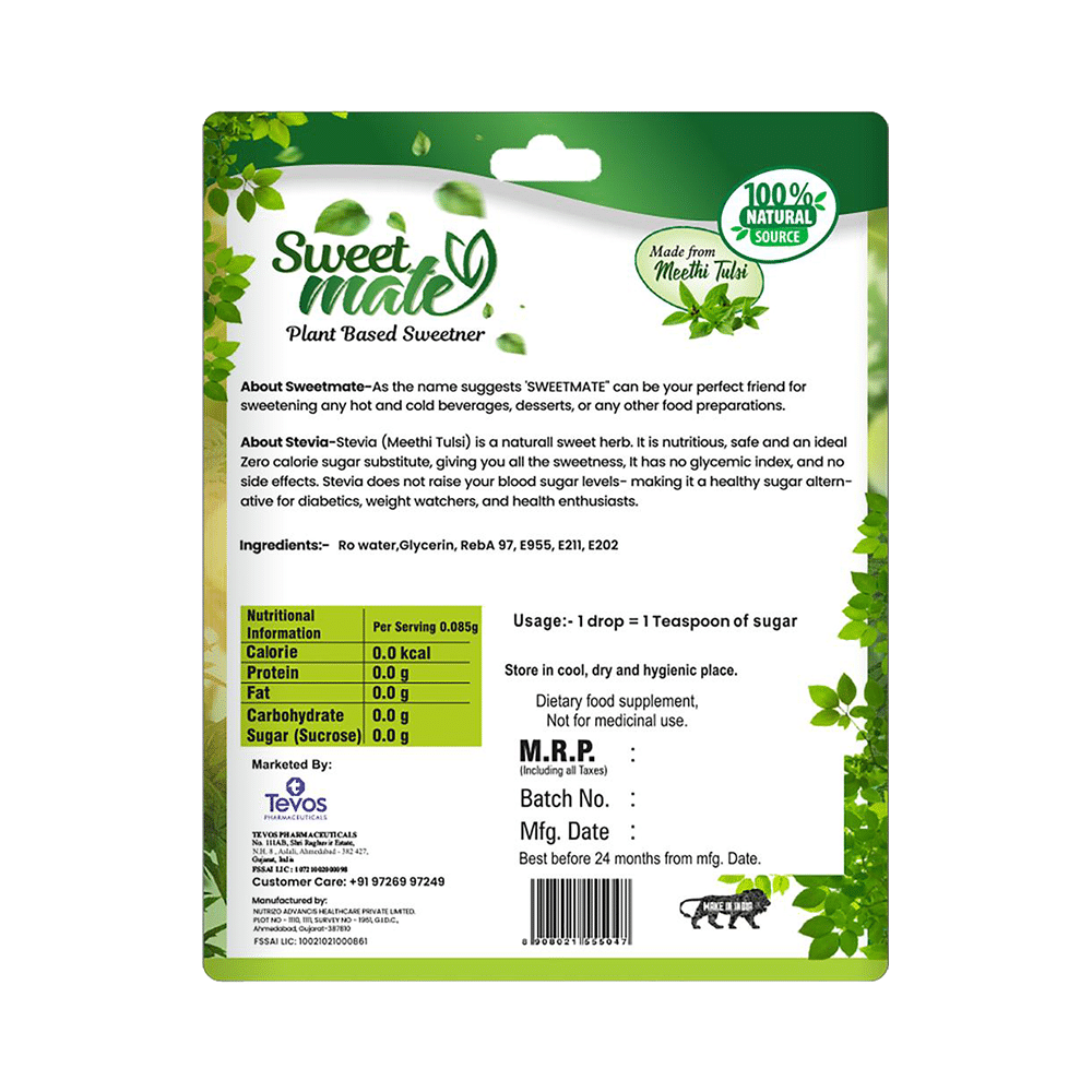 Sweet Mate Stevia Drops - Image 2