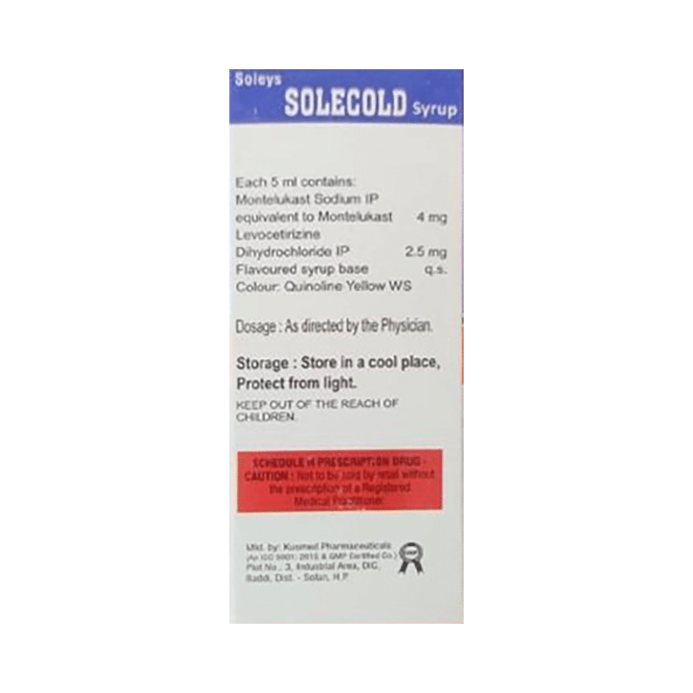 Soleys Solecold Syrup - Image 2