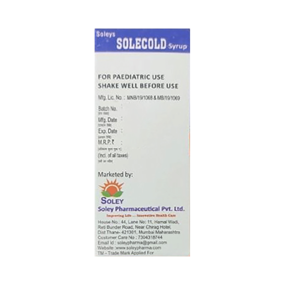 Soleys Solecold Syrup - Image 3