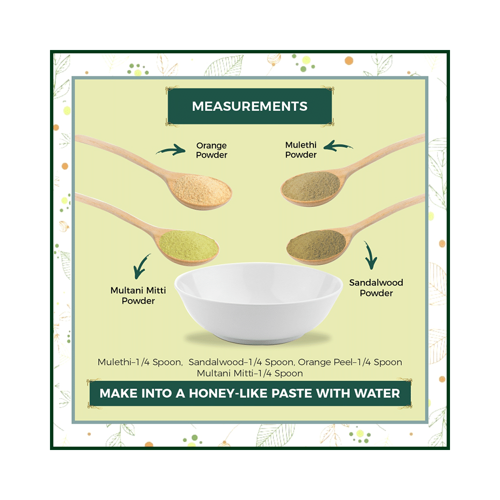 Indus Valley Bio Organic Face Pack for Brighten Complexion DIY Combo Beauty Kit - Image 7
