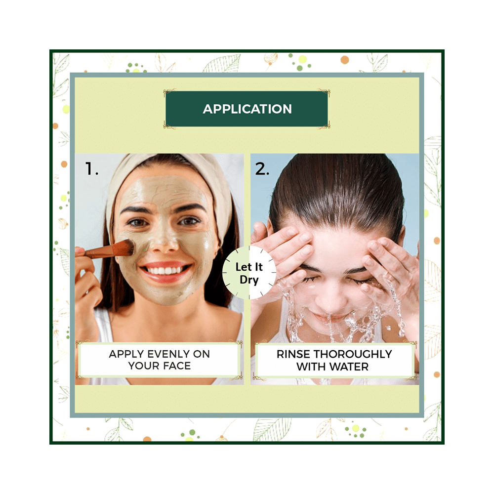 Indus Valley Bio Organic Face Pack for Brighten Complexion DIY Combo Beauty Kit - Image 8
