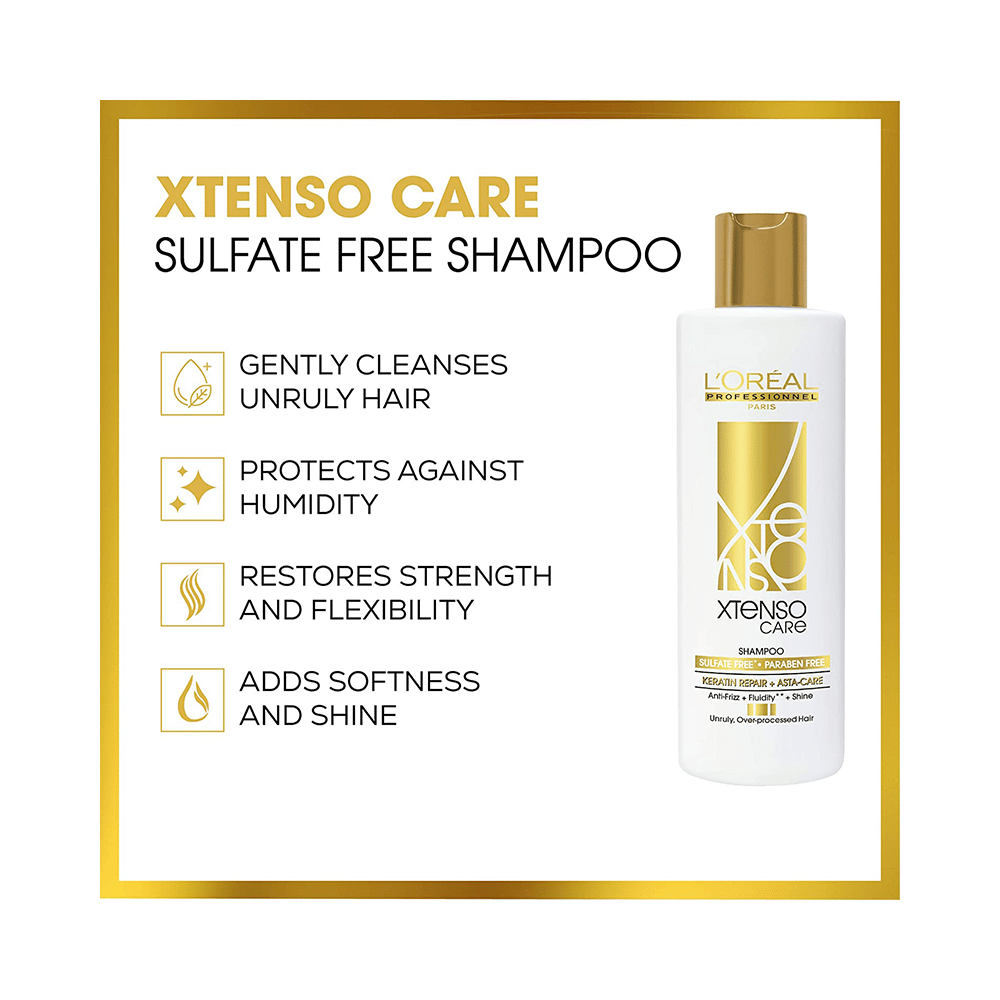 Loreal Professional Xtenso Care Sulphate Free Paraben Free Shampoo - Image 2