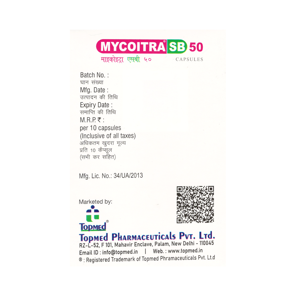 Mycoitra SB 50 Capsule - Image 3