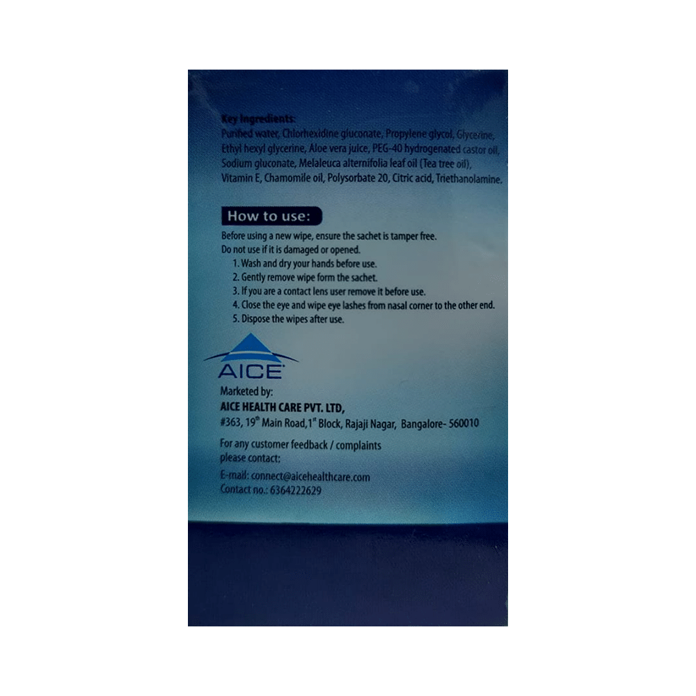 Aice Comfortz Sterile Eye Wipes - Image 3