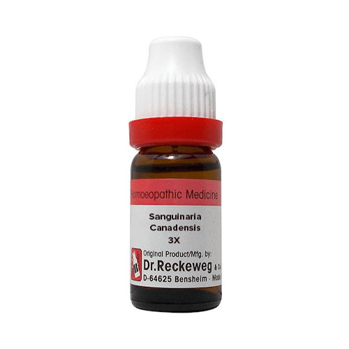 Dr. Reckeweg  Sanguinaria Canadensis Dilution 3X - Image 1