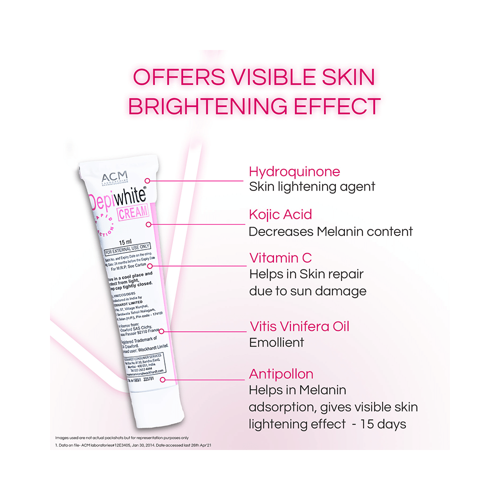 Depiwhite Skin Brightening Cream | Face & Derma Care | For Even Skin Tone - Image 6