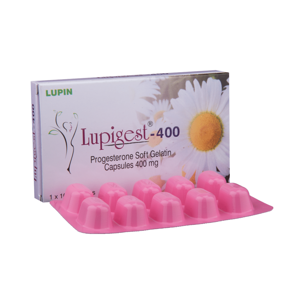 Lupigest 400 Soft Gelatin Capsule - Image 1