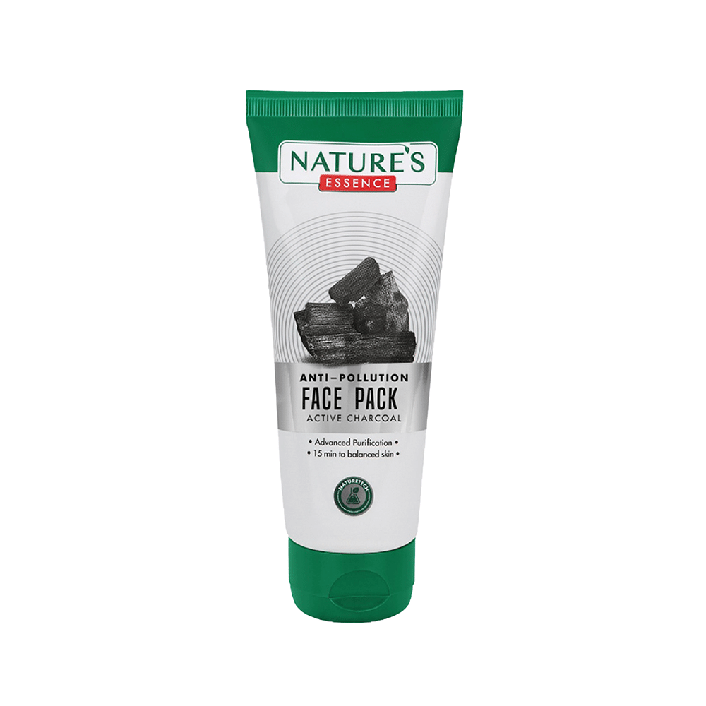 Nature's Essence  Anti Pollution Face Pack Active Charcoal - Image 1