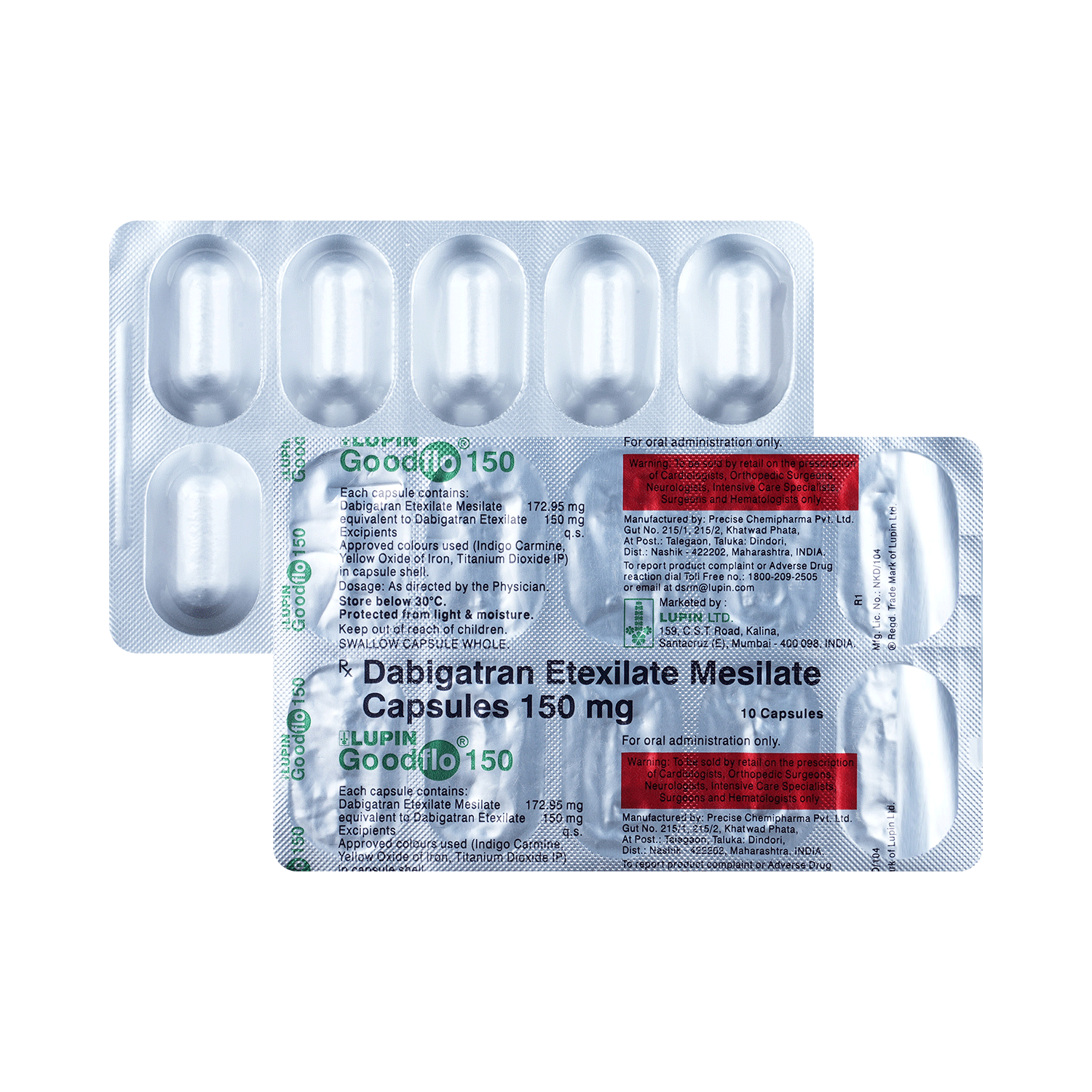 Goodflo 150mg Capsule - Image 1