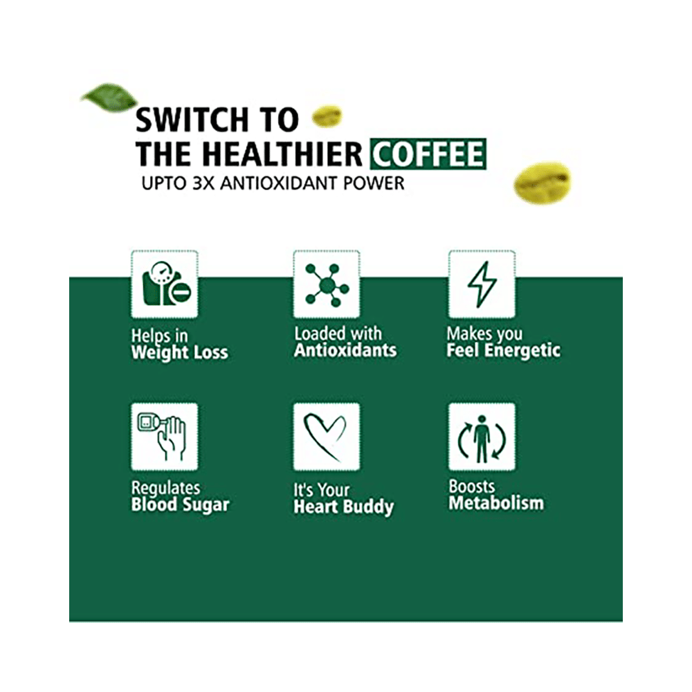 Nutrovally Unroasted Green Coffee Beans for Weight Management (100gm Each) - Image 4